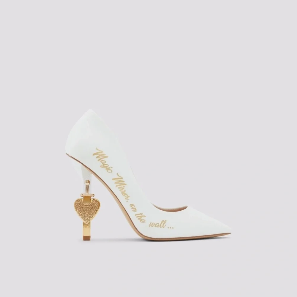 Snow White Disney princess gold and white heels - Picture 2 of 3